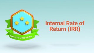 Real Estate Investment Calculations - Internal Rate of Return IRR