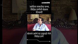 बोलले आणि वर हसूनही गेले Nitesh Rane । Short ।