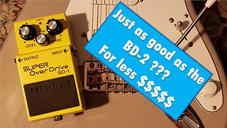 Overdrive Pedals Episode 16 BOSS SD 1 SUPER OverDrive