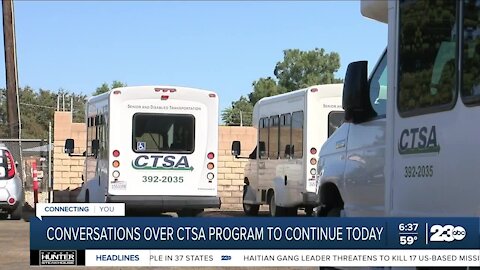 Consolidated Transportation Services Agency to hold meeting over service for seniors, the disabled