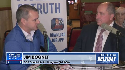 Jim Bognet live: Trans-Marxist DEM Cartwright lies; he's a Biden-Pelosi tool [Part 1]