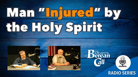 Man Injured By Holy Spirit