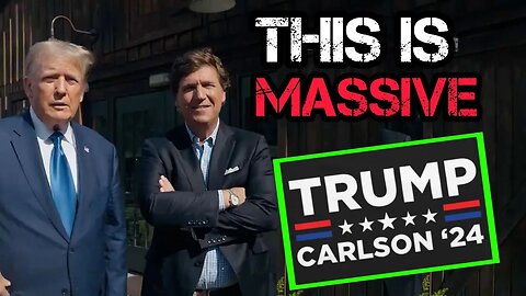 Trump REVEALS Tucker Carlson as Consideration for VP!