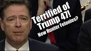 Comey Terrified of Trump 47! New Hunter Felonies? Ohio Brett LIVE. B2T Show May 22, 2024