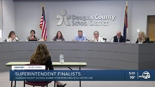 Douglas County school board interviews finalists for superintendent job