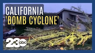 California 'bomb cyclone' storm turns deadly