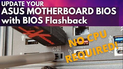 BIOS Flashback ASUS Motherboard Update Guide - Intel & AMD - AM5, Z790, Z690, B660, Z170, etc.