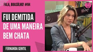 SUBI O MORRO DE COLETE A PROVA DE BALAS | FERNANDA GENTIL - FALA, BRASÓLHO!