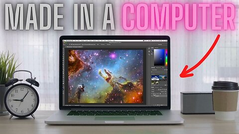 GALAXIES & SPACE WERE MADE IN A COMPUTER PROGRAM