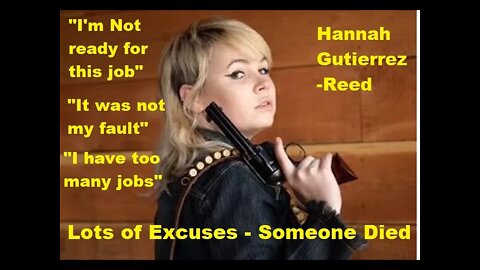 More Damning Information About Rust Armorer Hannah Reed Gutierrez - Consistent Incompetence