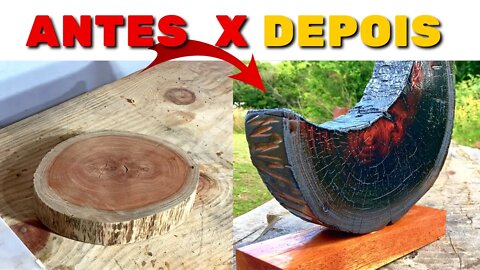 Como Fazer uma Luminária Usando Bolachas de Madeiras Velhas. woodworking