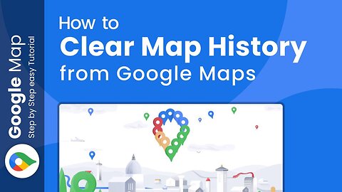 🌍🔍 How to clear google maps history 🚀🗺️