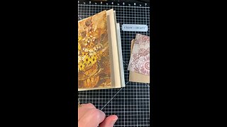 Making a greeting card journal