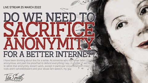 Do we need to sacrifice anonymity for a better Internet?