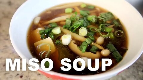 Healing miso soup | Easy vegan cooking