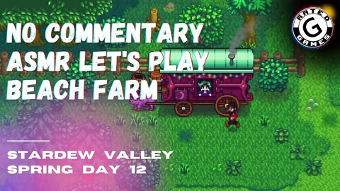 Stardew Valley No Commentary - Family Friendly Lets Play on Nintendo Switch - Spring Day 12