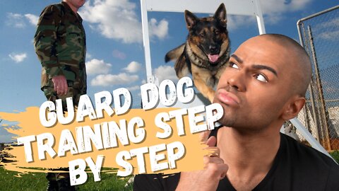 powerful guard dog training step by step