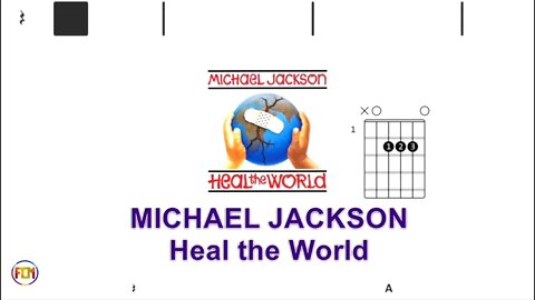 MICHAEL JACKSON Heal the World - (Chords & Lyrics like a Karaoke) HD