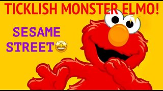 Sesame Street - Ticklish Monster Elmo - Elmo's Voice - Toy Review - Toy Unboxing - Elmo Opening