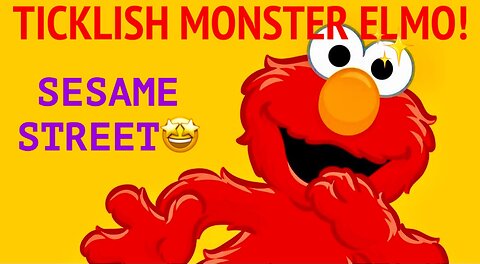 Sesame Street - Ticklish Monster Elmo - Elmo's Voice - Toy Review - Toy Unboxing - Elmo Opening