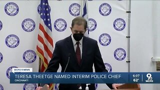 Cincinnati names Teresa Theetge as interim police chief