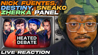 Nick Fuentes, Destiny, Sneako, & Zherka Debate! (Hosted by FreshandFit) | REACTION