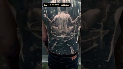 Stunning Work By Tommy Farrow #shorts #tattoos #inked #youtubeshorts