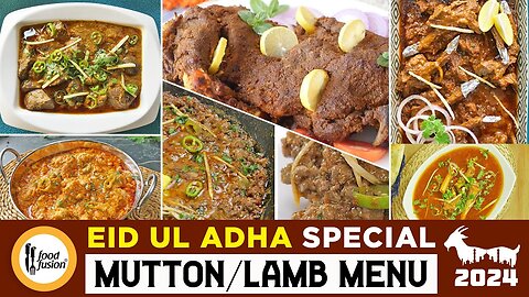 Eid UL Adha Special Mutton Lamb menu 2024 recipe by Food Fussion