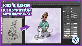 Children's Book Illustration with Photoshop from Beginning to End