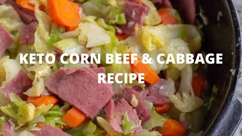 KETO CORN BEEF & CABBAGE RECIPE #SHORTS