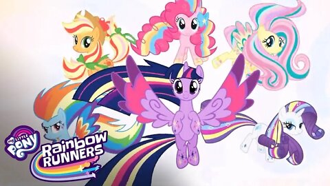 My Little Pony Rainbow Runners Full Game 🦄 no copyright gameplay video download 🦄 Clip 13