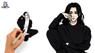 How To Draw Keisuke Baji Tokyo Revengers - Manga