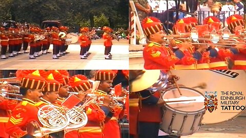 Indian Army Band – Edinburgh Military Tattoo – Indian Army Chief's Military Band Music Performance