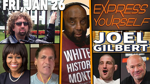 JOEL GILBERT; Michelle Obama 2024; Jesus the Son; Death Penalty; BASED Dana White | JLP SHOW (1/26/24)