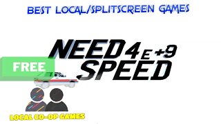 Need 4 e+9 Speed Multiplayer [Free Game] - How to Play Splitscreen [Gameplay]