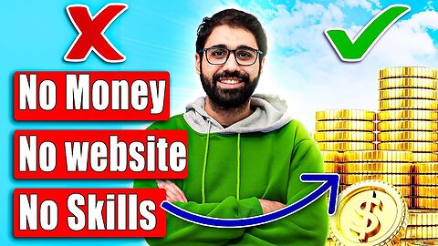 Make Money Online with No Money, No Skills, No Website ( 1 Week Challenge! )