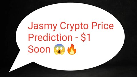 Jasmy Coin Prediction 🚀 Jasmy Coin Price 80000X Soon 🚀 Jasmy Analysis Crypto Today