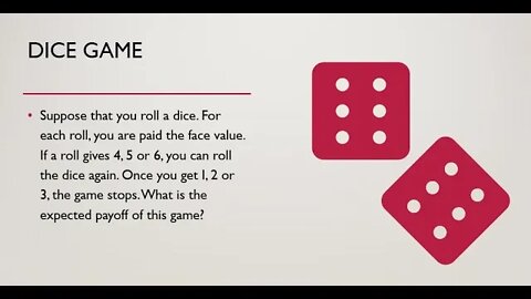 probability interview question: Dice game