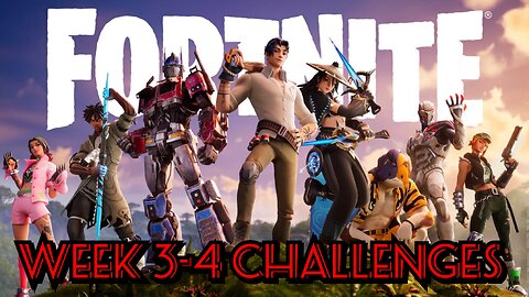 Fortnite Chapter 4 Season 3 Week 3-4 Challenges