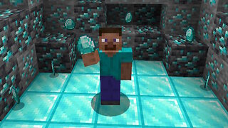 Diamonds in Minecraft