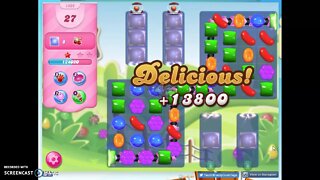 Candy Crush Level 1806 Audio Talkthrough, 1 Star 0 Boosters
