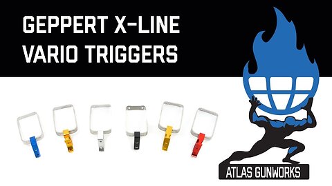 Atlas Gunworks Exclusive - Geppert X-Line VARIO Triggers