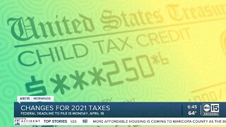 Tax Day 2022: Changes for 2021 taxes