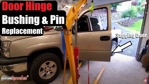 GM Truck Door Hinge Pin & Bushing Replacement Silverado & Sierra (Classic Industries) | AnthonyJ350