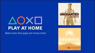 DE GRAÇA, 2 jogos de Playstation 4.