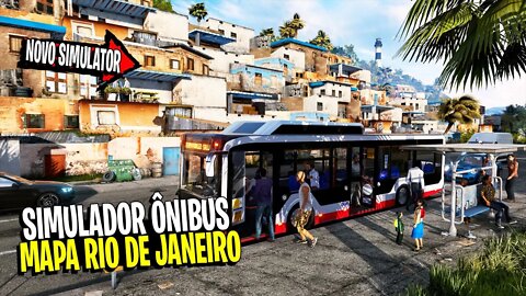 ▶️SAIU - SIMULADOR DE ONIBUS COM MAPA NO RIO DE JANEIRO E INTERIOR DO BRASIL BUS DRIVING SIM 22