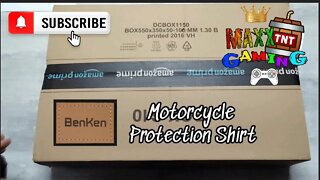 Unboxing [ Amazon/BenKen Motorcycle protective Shirt ] 💯