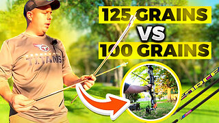 100 vs 125 grain broadhead and does it matter #archery