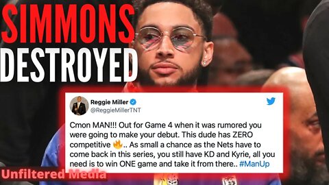 Ben Simmons ROASTED by NBA LEGENDS for QUITTING on Nets!