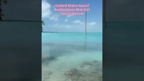 the water is so blue 😭😍 should this be a series?? #traveldestinations #ustraveldestinations #keywest